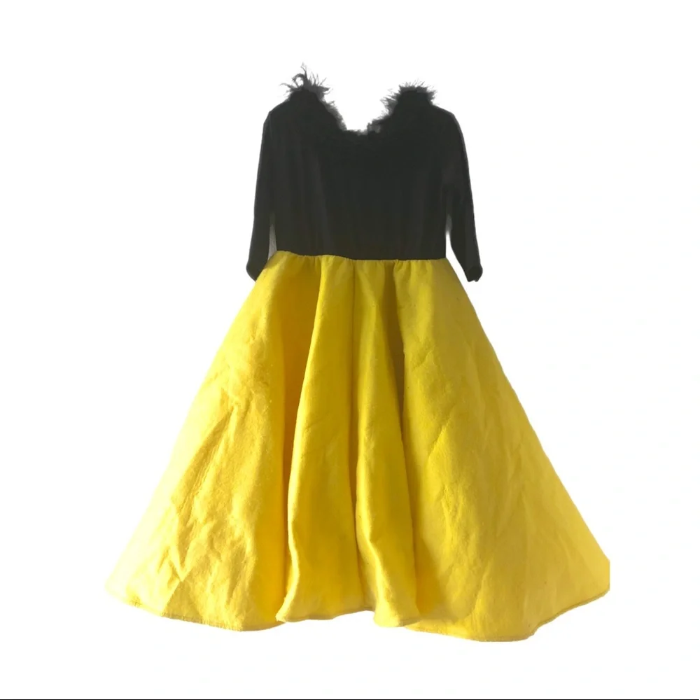 Rubie’s Disco Girl Halloween Costume Rock and Roll Circle Skirt Child S